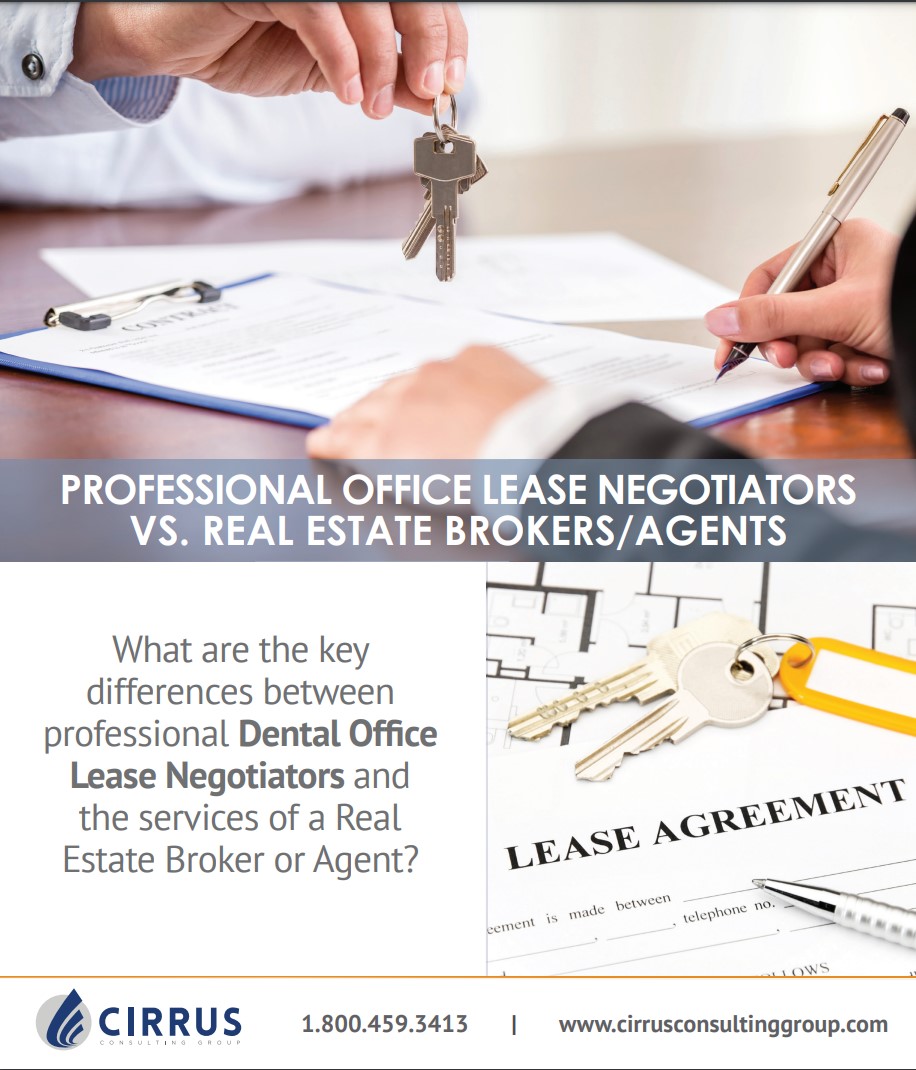 professional office lease negotioators vs real estate brokers
